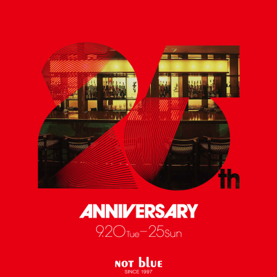Notblue 25周年ポスター